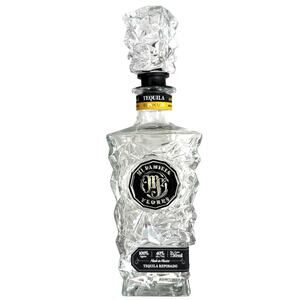 EMPTY Mi Familia Flores Tequila Reposado Bottle Clear Crystal Bar Man Cave Decor